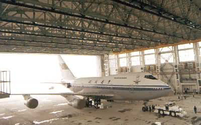 珲春机库网架工程