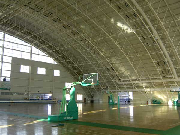 珲春篮球馆网架